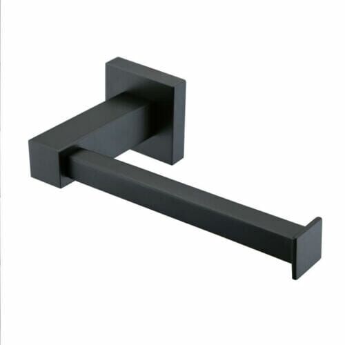 Black Square Series 2 Toilet Roll Holder Black Square Series 2 Toilet Roll Holder