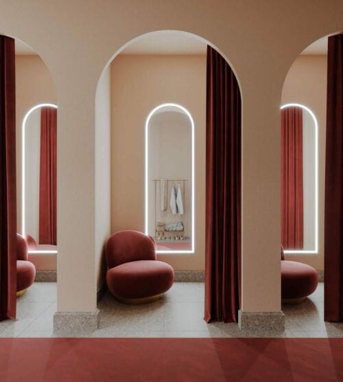 Great Great Arch Framed LED Mirror 600x1800mm