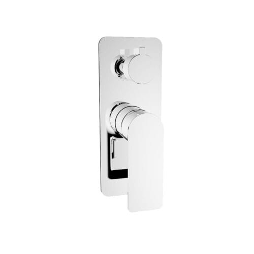 Sky Wall Mixer With Diverter Chrome