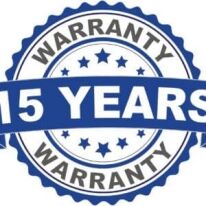 15-year warranty