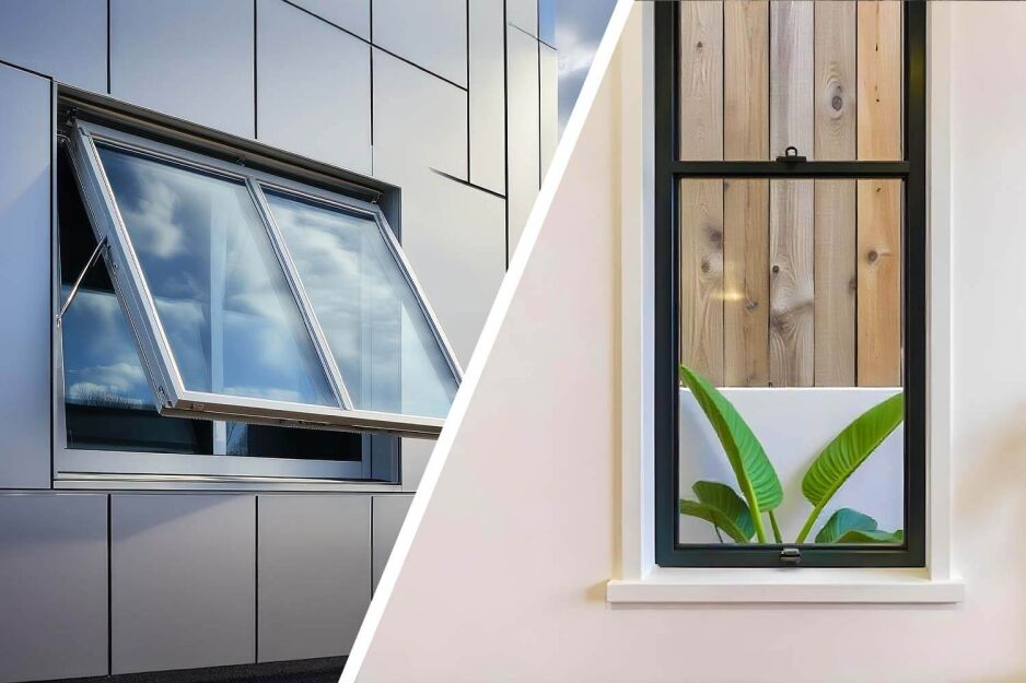 Awning Windows vs. Double Hung Windows