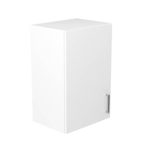 45cm Wall Cabinet with Sky Chrome Handle (Side View)