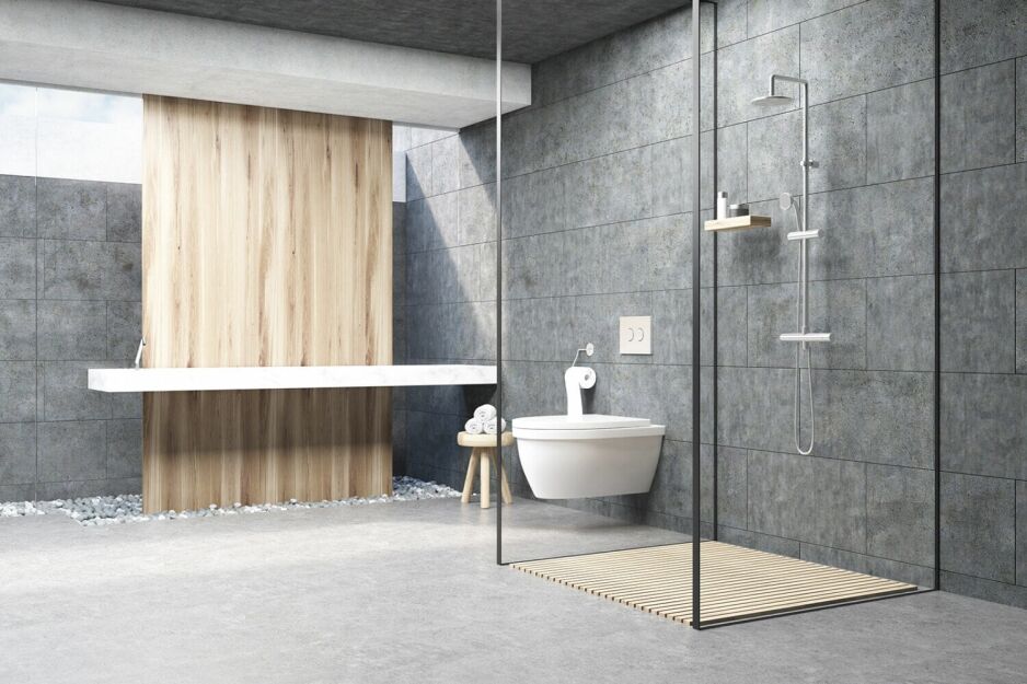 semi-farmless shower