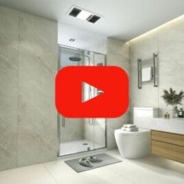 Alpine Double Pivot Shower Door Video
