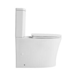 Daytona Tornado Rimless Toilet - side view
