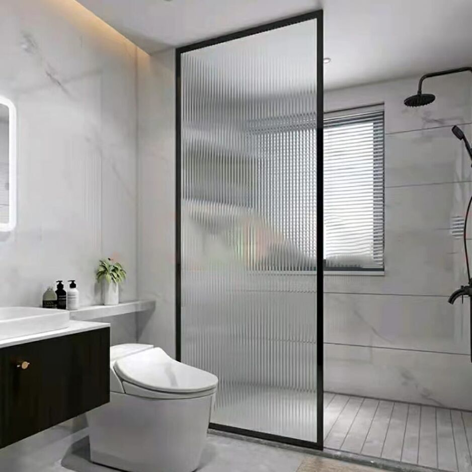 black shower screens perth
