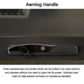 Handle of Awning Windows