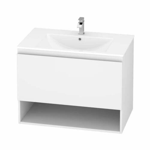 Marine Drawer & Shelf 75cm PVC Vanity Unit