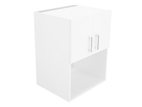 Wall Cupboard Microwave Hutch 60cm