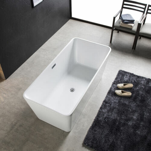 Galaxy square freestanding bath