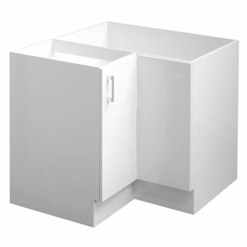 Corner Base Cupboard Left Hand Hinged 90cm