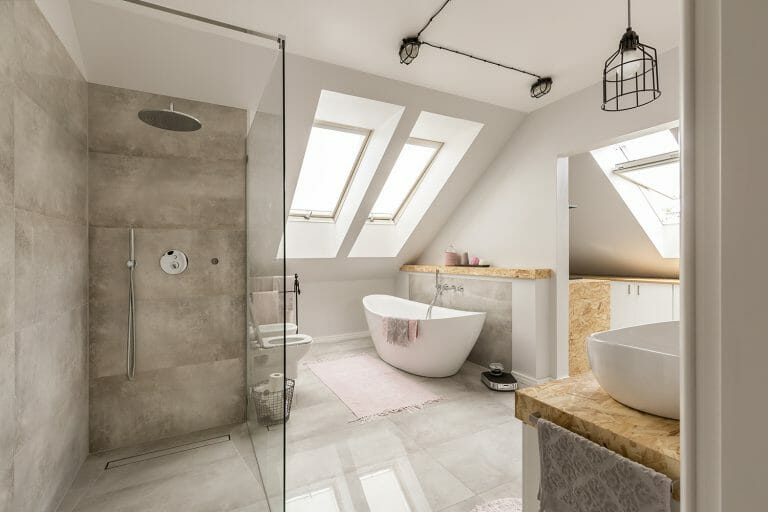 bathroom shower