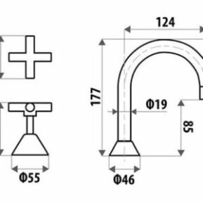 Kirra Plus Basin Set - Specs