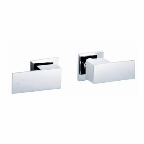 Cube 1/4 Turn Assemblies Chrome