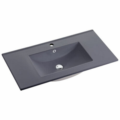 90cm-Ceramic-Vanity Top-Discount-Matte-Grey