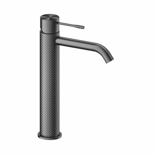 Opal Tall Basin Mixer Graphite