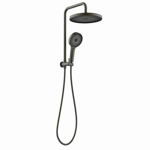 Gabe Twin Shower - Gun Metal