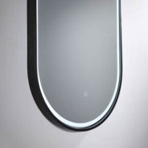 Gatsby LED Mirror Black Frame
