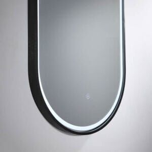 Gatsby LED Mirror Black Frame