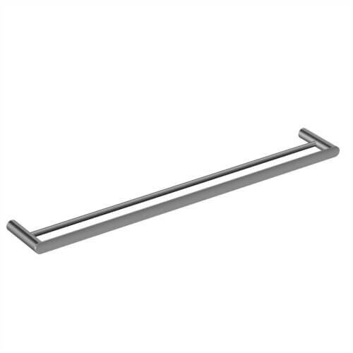 Sky Double Gunmetal Towel Rail