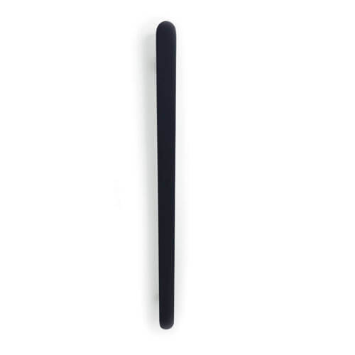 Flat Matte Black Vertical Heated Towel Rail