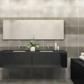 Matang Latte Matte Tile in Bathroom