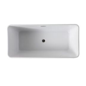 Galaxy square bath top view