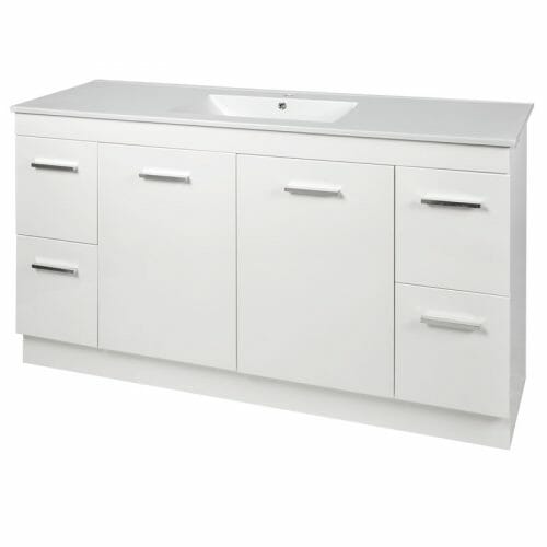 Brianna PVC Vanity 150cm Single Bowl