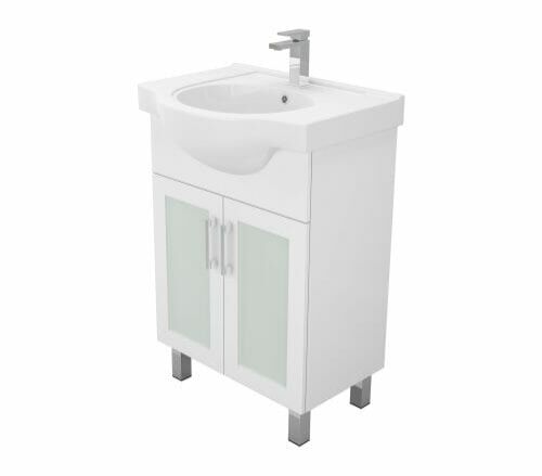 Charli Semi Recessed Glass Doors 60cm