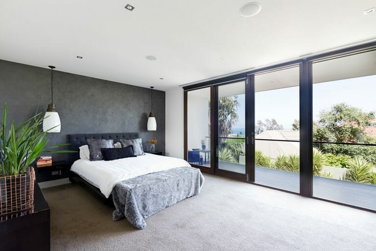 glass sliding door
