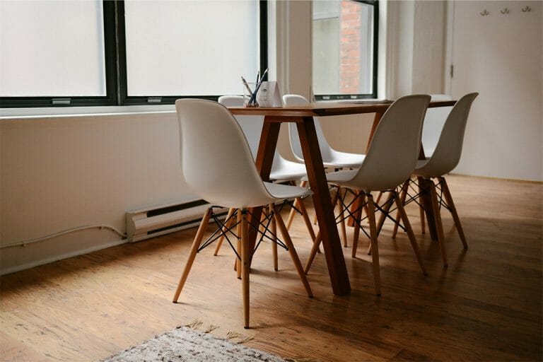 wooden floor