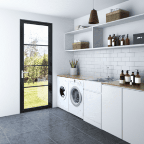 Nugleam™ 35L Soft Close Laundry Unit