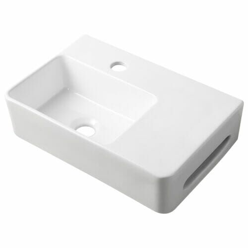 BAILEY WALL BASIN RIGHT-HAND BOWL-DISCOUNT