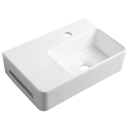 Bailey Wall Basin Left-hand Bowl