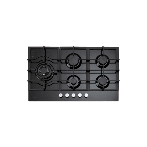 90cm Gas on Glass Cooktop