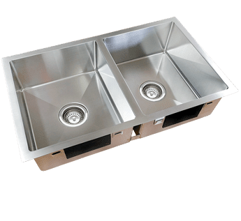 Excellence Squareline Double Bowl