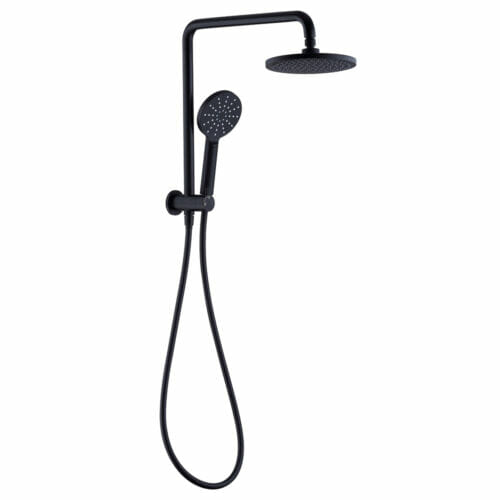 Fiona Twin Shower Black