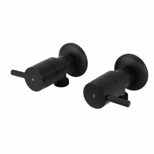 Fiona 1/4 Turn Washing Machine Stops Black