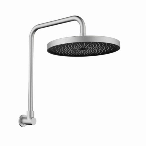 Gabe Gooseneck Shower - Brushed Nickel