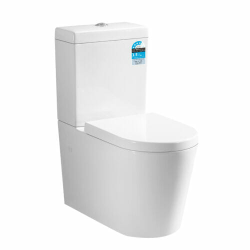 Cube Curved Toilet