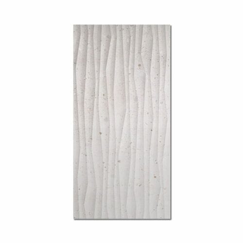 Serenity Granara Bone Feature Wave Wall Tile 300x600mm