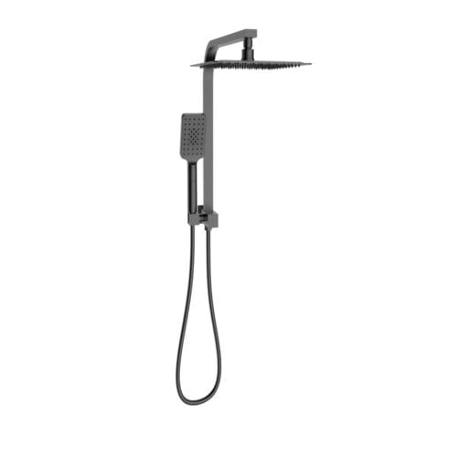 Sky Twin Shower Square Gunmetal