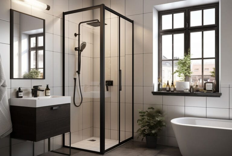 types of shower screens