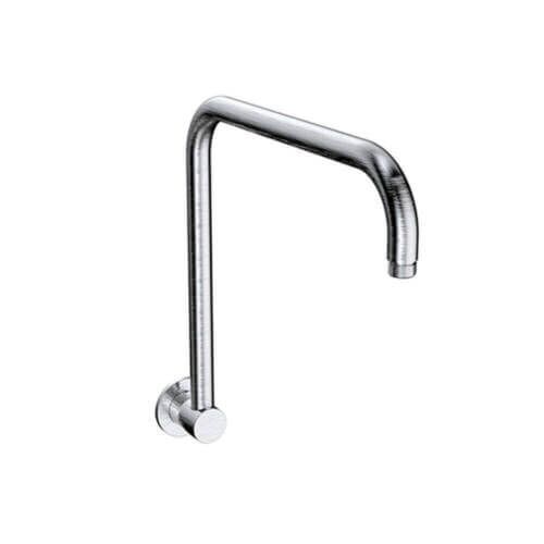 Sky Round Shower Arm Brushed Metal