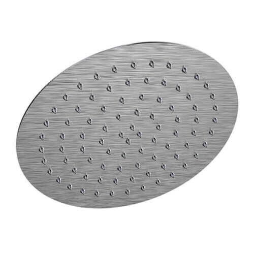 Sky Round Slim Shower Head Brushed Nickel