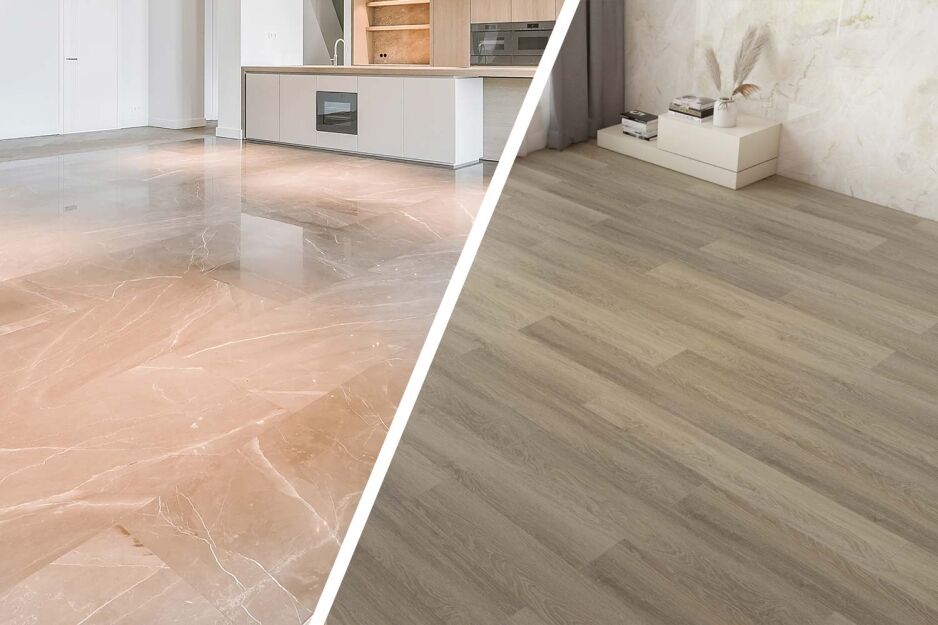 floor tiles vs engineered floorboards