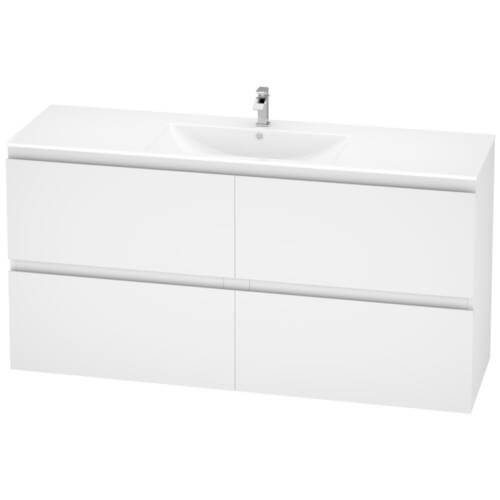 Marine Double Drawer PVC Vanity Unit 150cm 150cm wall hung PVC mairne vanity unit