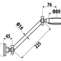 Universal Shower (All Direction) – Specs Universal Shower (All Direction) - Specs