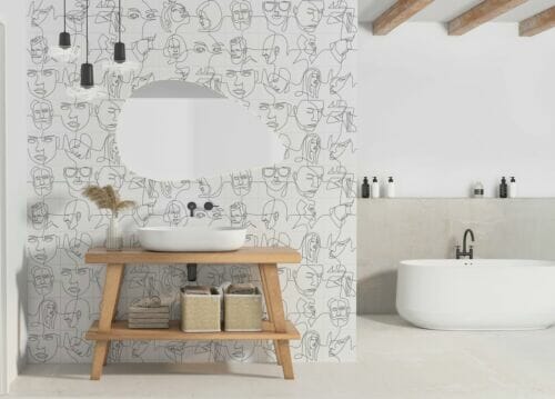 Faces Feature Tile Installation