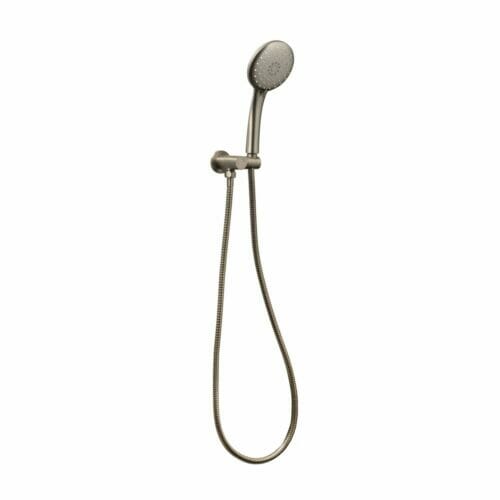 Loui Hand Shower With Wall Bracket Brushed Nickel Loui Hand Shower With Wall Bracket Brushed Nickel